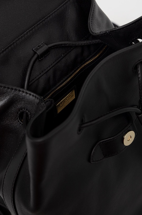 Lauren Ralph Lauren plecak skórzany 431876726001 431876726001 czarny
