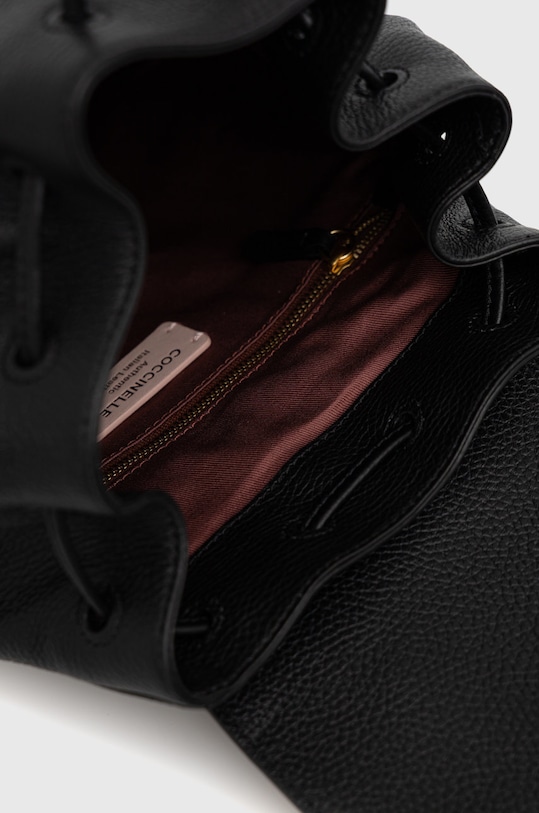 Kožený batoh Coccinelle E1.MF6.14.01.01 černá