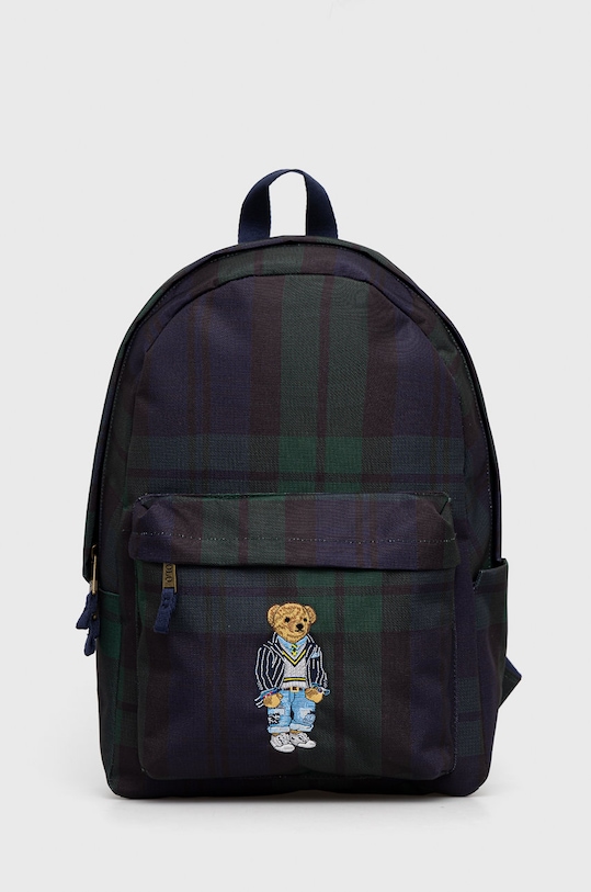 Παιδικό σακίδιο Polo Ralph Lauren 9AR027 πράσινο AW22