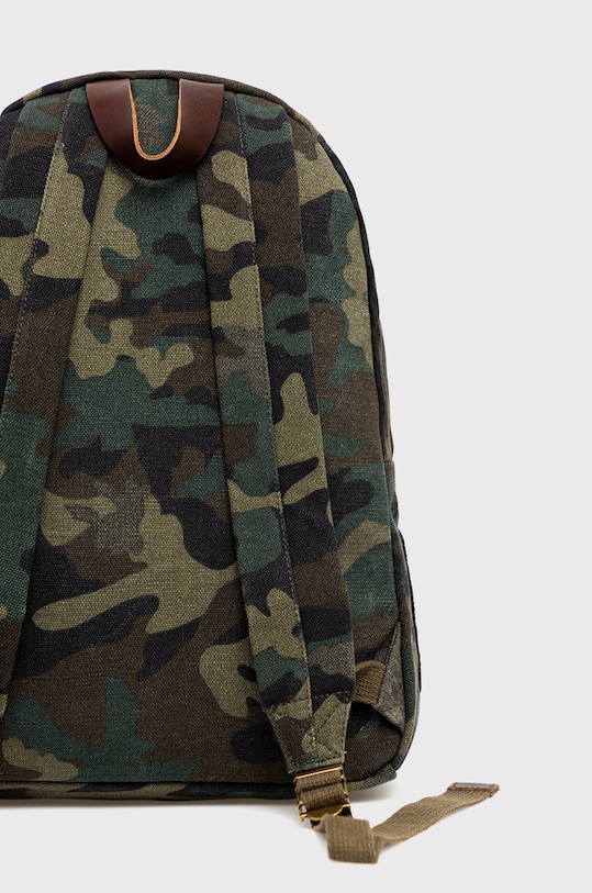 Bavlněný batoh Polo Ralph Lauren zelená 405877073001