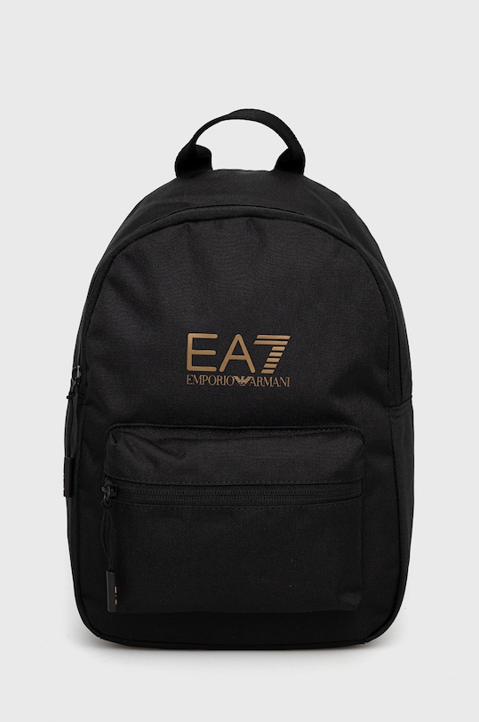 Рюкзак EA7 Emporio Armani гладкий чёрный 245043.2R917
