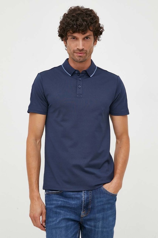 Polo majica Guess M2YP25.KARS0 mornarsko plava SS24