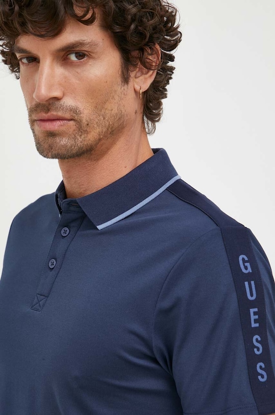 Polo majica Guess mornarsko plava M2YP25.KARS0