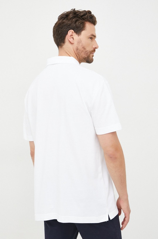 Odzież Calvin Klein Jeans polo bawełniane J30J320888.9BYY biały