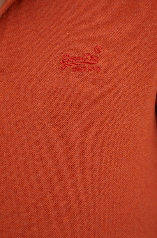 Bavlněné polo tričko Superdry M1110247A.5EY oranžová