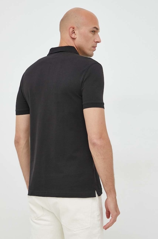 Odzież Calvin Klein Jeans polo bawełniane J30J321699.9BYY czarny