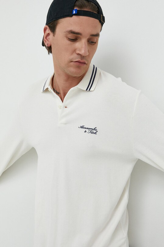 Abercrombie & Fitch longsleeve beżowy KI124.3144.100