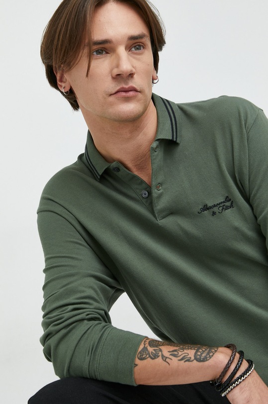 Abercrombie & Fitch longsleeve verde KI124.3144.300