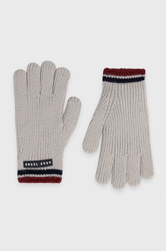 Pepe Jeans rękawiczki dziecięce pozostałe szary PB080078.933