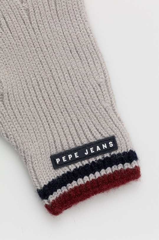 Dětské rukavice Pepe Jeans PB080078.933 šedá AW22