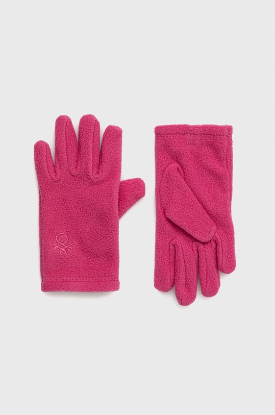 Dětské rukavice United Colors of Benetton další fialová 6U87CG001.G