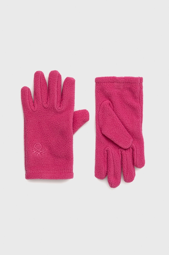 Dětské rukavice United Colors of Benetton další fialová 6U87CG001.G
