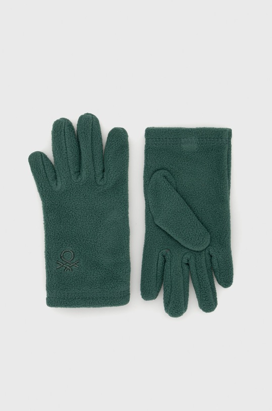Dětské rukavice United Colors of Benetton další zelená 6U87CG001.G