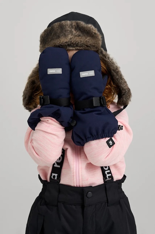 Detské rukavice Reima Planet friendly tmavomodrá 5300104A