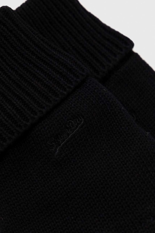 Bavlněné rukavice Superdry M9310556A.02A černá AW22