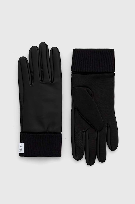 Rains rękawiczki 16720 Gloves pozostałe czarny 16720.01