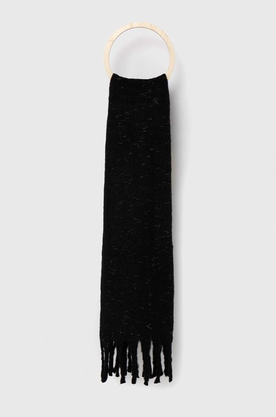 Šal Only Pletenina črna 15270028.Black