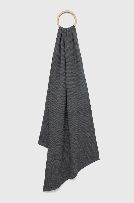 Pieces szalik dzianina szary 17050026.MediumGrey