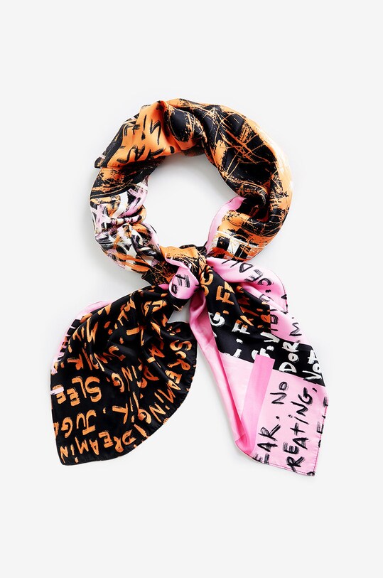 Desigual chusta 22WAWA06 pomarańczowy AW22
