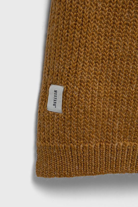 Шарф с примесью шерсти Mustang 1012763.3130 жёлтый AW22