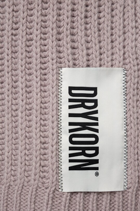 Drykorn szalik wełniany Cronica 94381.422001 fioletowy AW22
