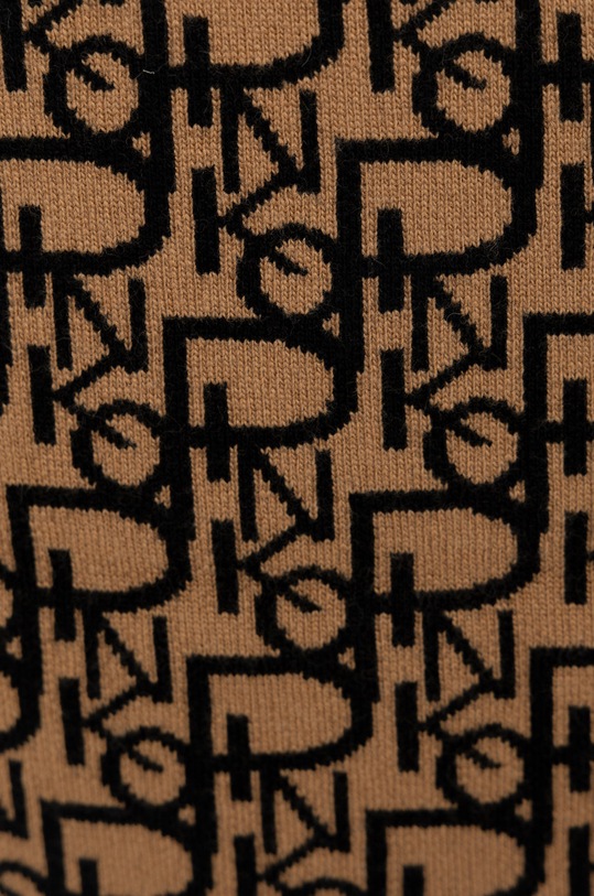 Pinko szalik z domieszką wełny 1G2064.Y7H1 brązowy AW22