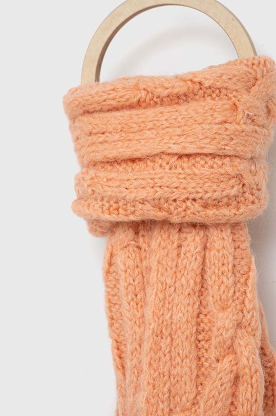 Шарф с примесью шерсти United Colors of Benetton 1KAADU00A.0K7 оранжевый AW22