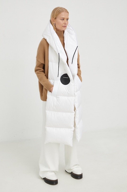 Páperový šál MMC STUDIO látka biela COMET.BASIC