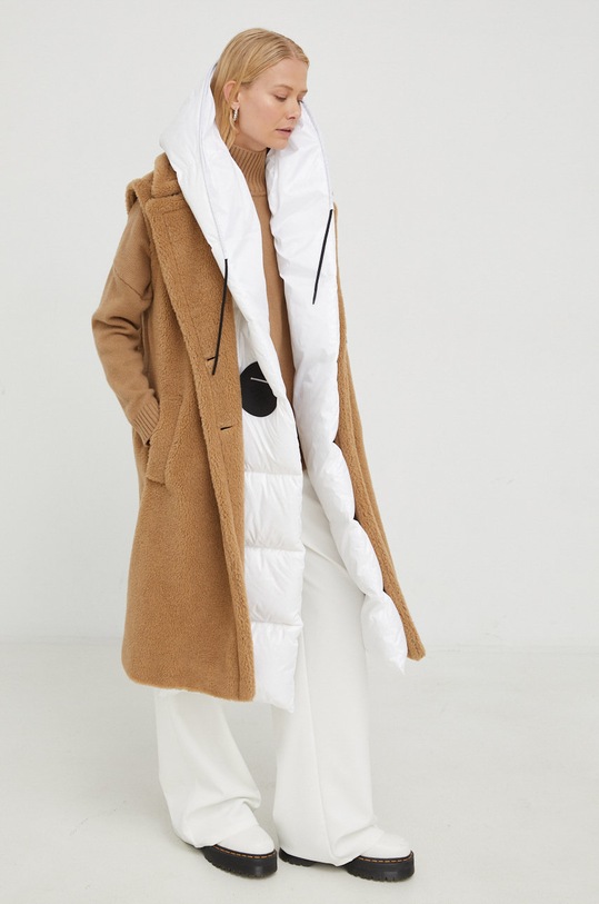 Páperový šál MMC STUDIO COMET.BASIC biela AW23