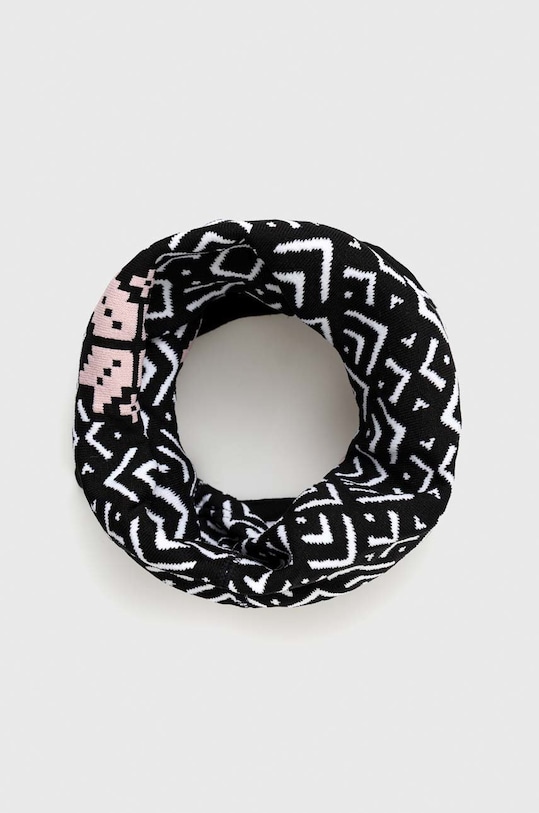 Μπαλακλάβα Newland Charlotte πλεκτό ύφασμα μαύρο N54252.247