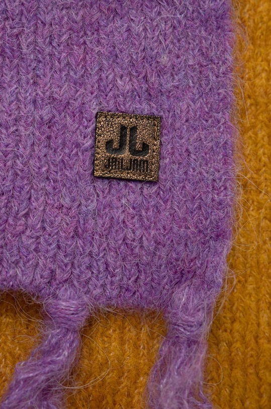 Шарф з домішкою вовни Jail Jam JA4407.J28 фіолетовий AW22