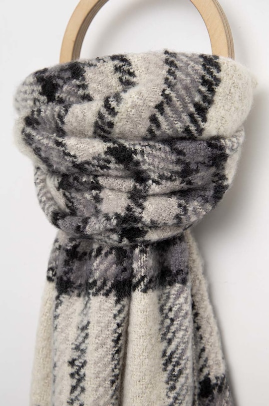 Hollister Co. szalik KI354.2805.108 szary AW22