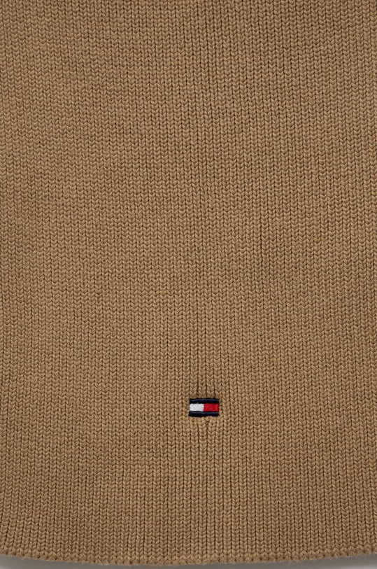 Dětská šála Tommy Hilfiger AU0AU01566.9BYY béžová AW22