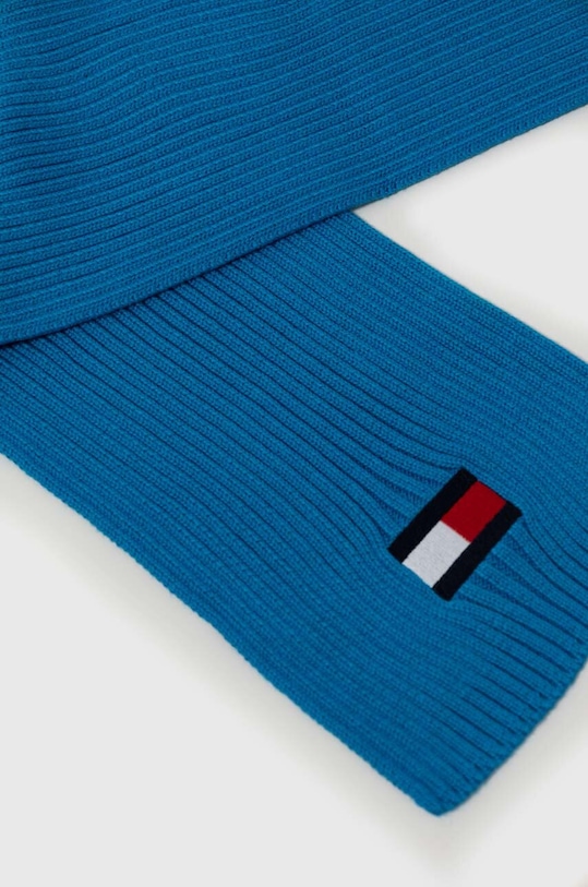 Tommy Hilfiger szalik dziecięcy AU0AU01567.9BYY niebieski AW23