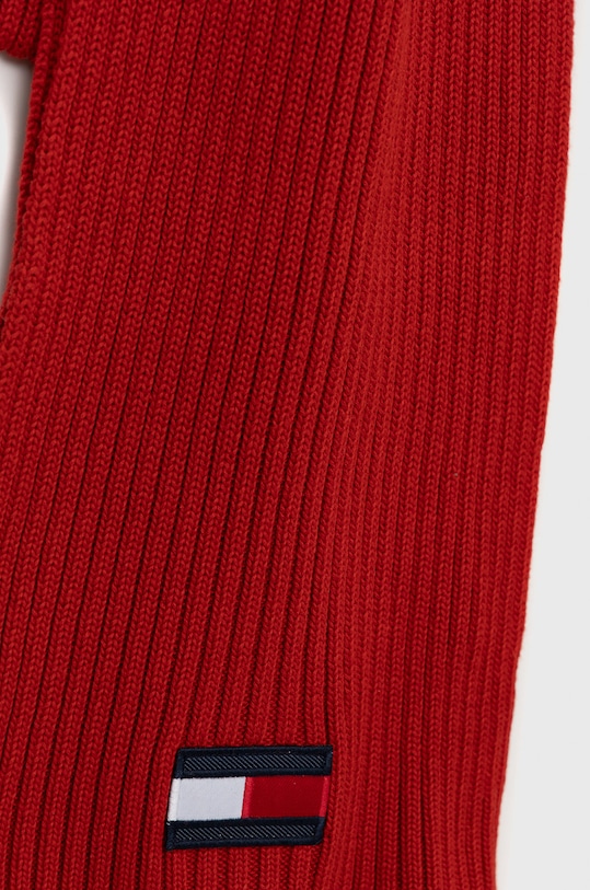Tommy Hilfiger szalik dziecięcy AU0AU01567.9BYY czerwony AW23