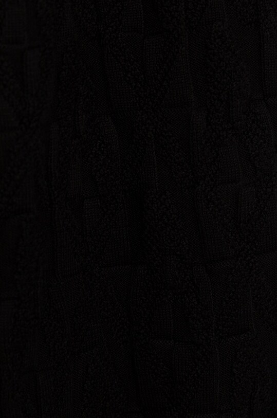 Armani Exchange szalik bawełniany 954602.2F300 czarny AW22