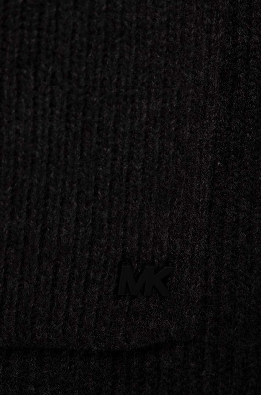 Michael Kors sál gyapjú keverékből CF20034101 fekete AW22