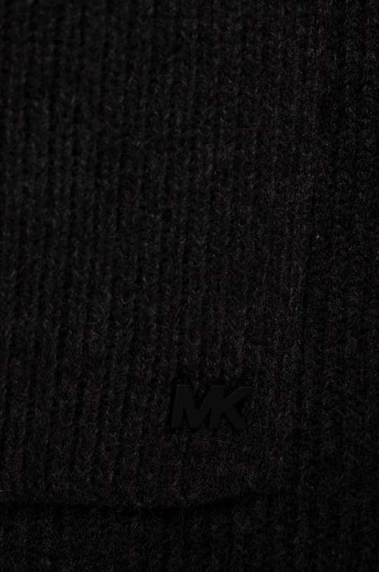 Michael Kors sál gyapjú keverékből CF20034101 fekete AW22