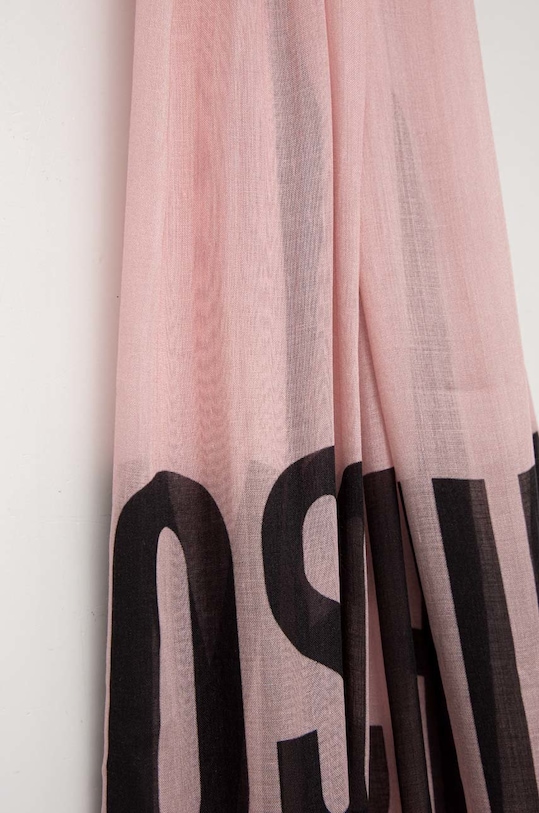 Шал с коприна Moschino M2883.E3125 розов AW22