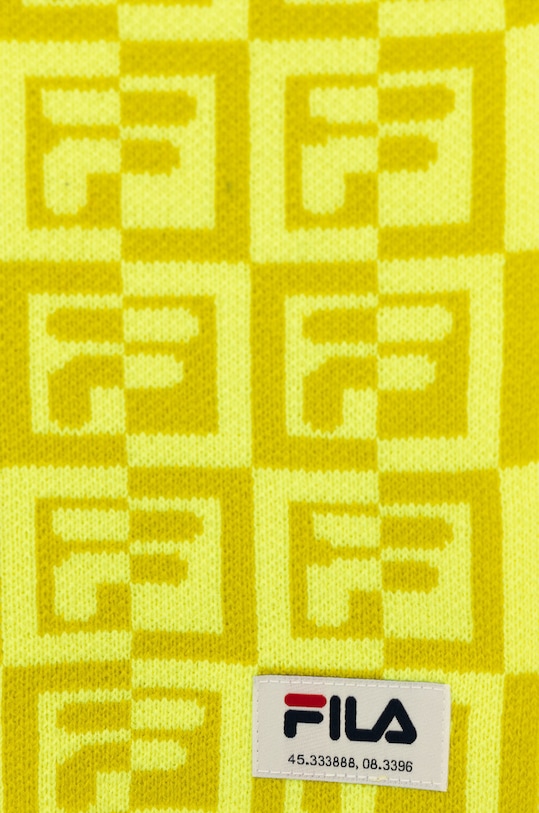 Šála Fila FCU0035 žlutá AW22