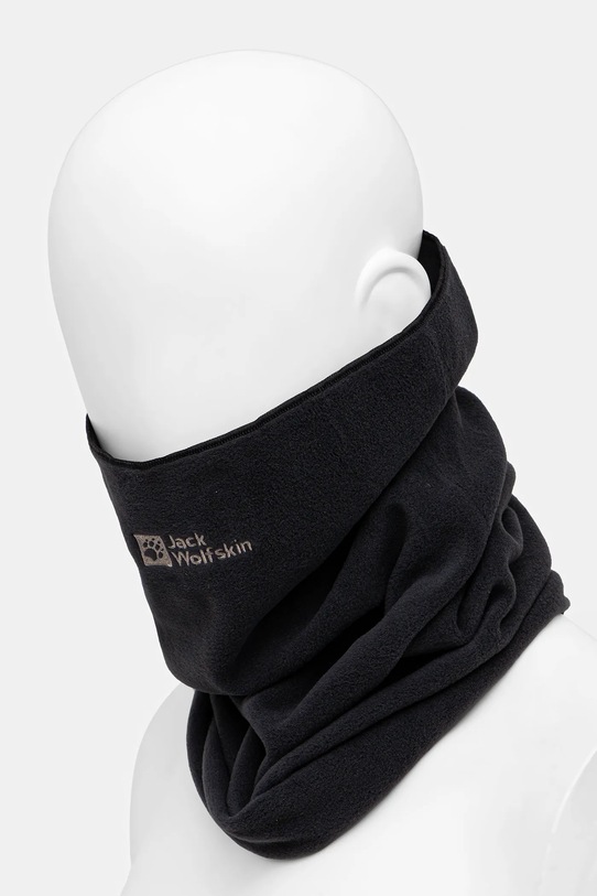 Jack Wolfskin komin 1910292 czarny AW25