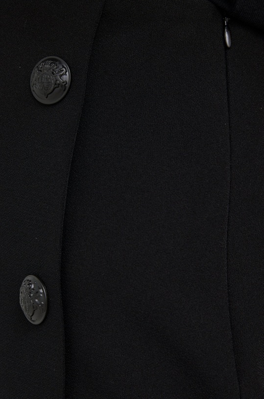 Sukňa The Kooples čierna FJUP25001K