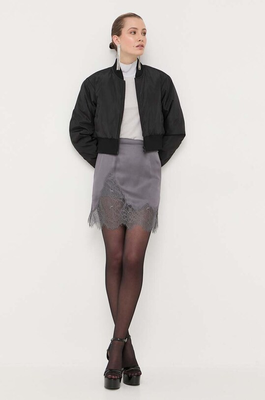 Sukňa Patrizia Pepe 8G0274.A100 sivá AW23