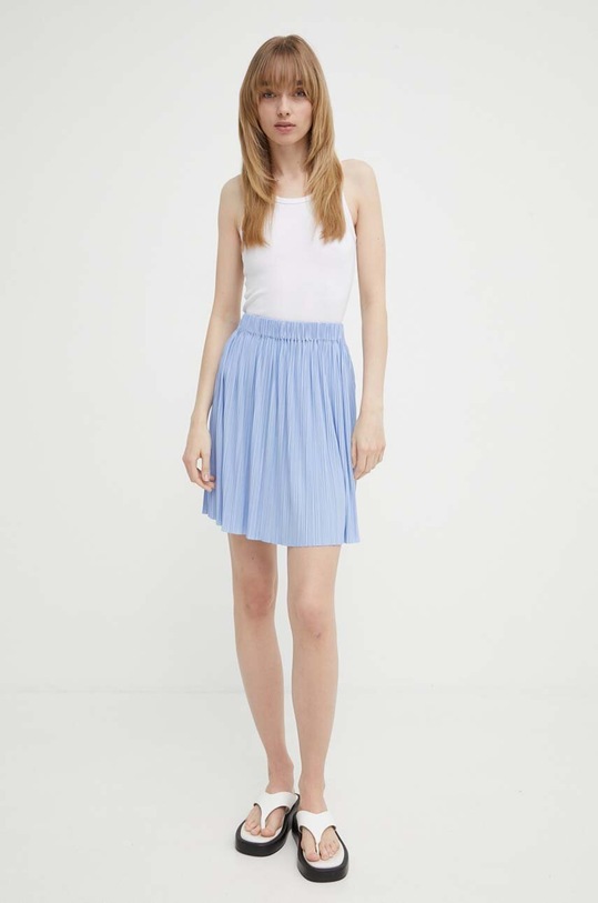 Sukně Samsoe Samsoe F18403400 modrá AW23