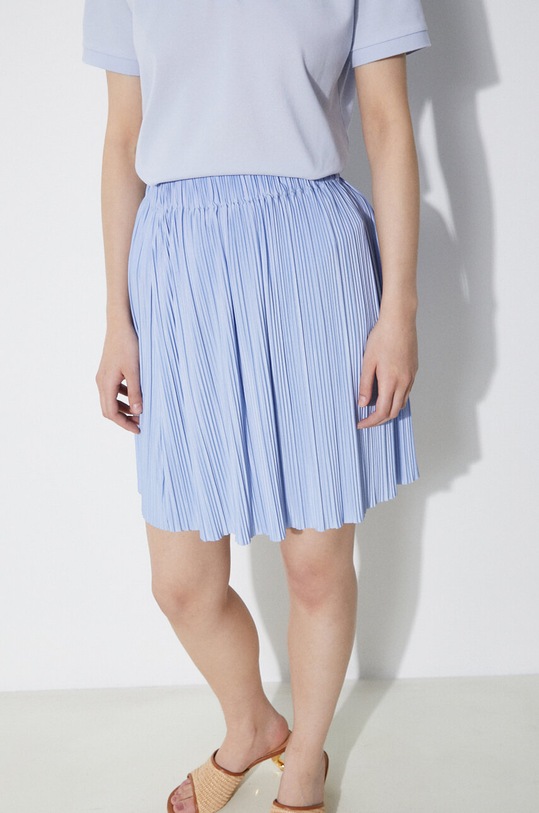 Samsoe Samsoe skirt F18403400 blue