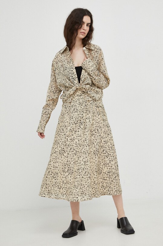 Спідниця Drykorn 66389.152126 бежевий AW22