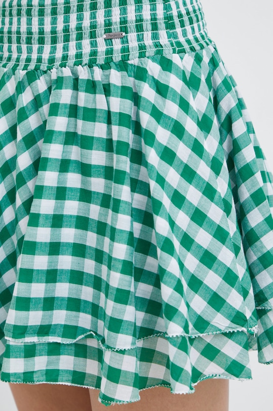 Pepe Jeans spódnica bawełniana PL900984.664 zielony