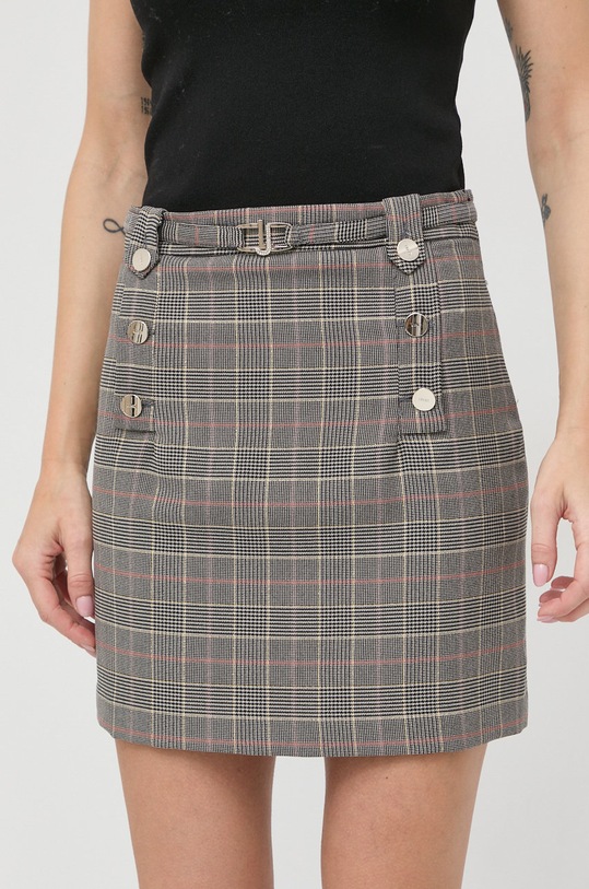 Liu Jo fusta carouri gri CF2226.T2499