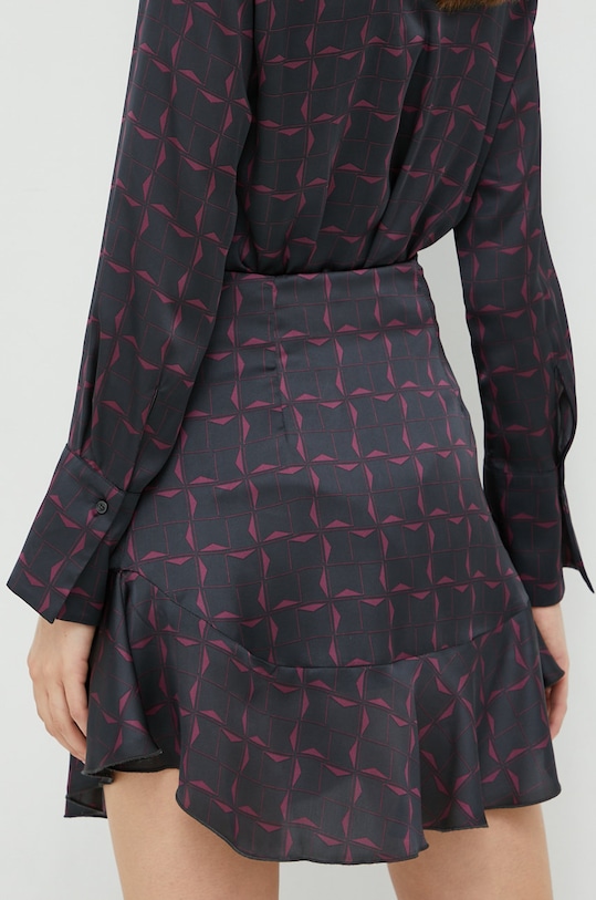 Odzież Sisley spódnica 4V82W0001.66W fioletowy