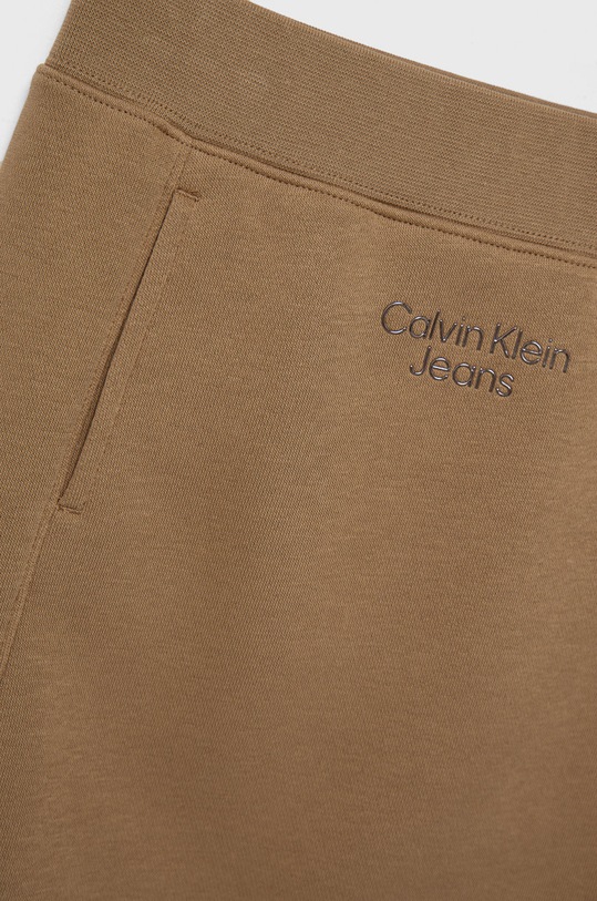 Dziewczynka Calvin Klein Jeans spódnica dziecięca IG0IG01774.9BYY brązowy